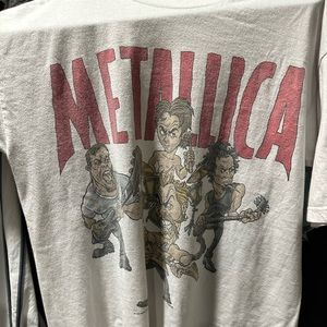 Metallica tour shirt very rare .giant tag size medium .vintage authentic
